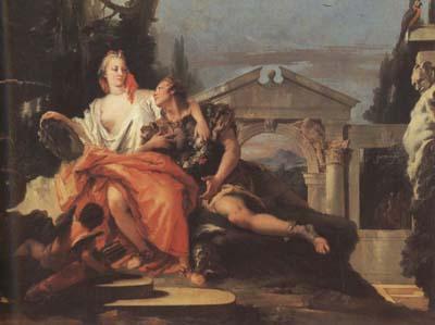 Giovanni Battista Tiepolo Rinaldo and Armida (mk08) oil painting image